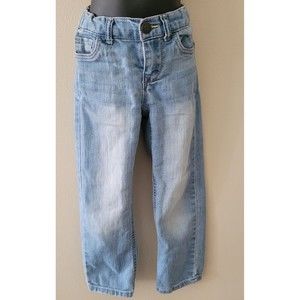 Girls Cherokee Size 4T Staight Leg Blue Jeans